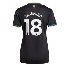 Manchester United Casemiro #18 Tredjedrakt Kvinner 2025-26 Kortermet
